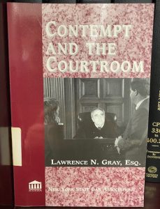 Contempt and the Courtroom
